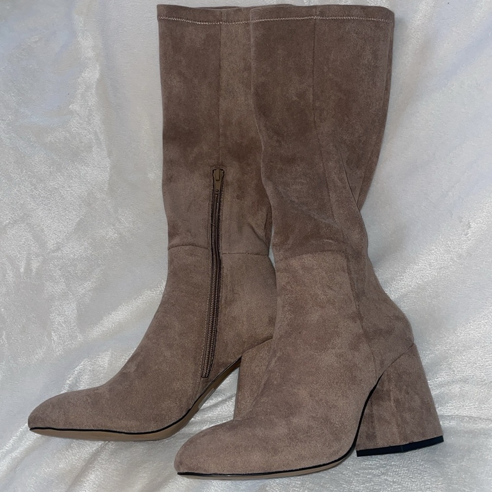 NWT Anthropologie Silent D ROSEMARY Boot in Taupe - Picture 9 of 12